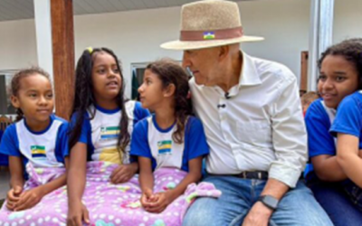 Escola moderna transforma o Distrito Uni&atilde;o, levando ensino moderno ao interior de Alto Para&iacute;so