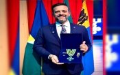 Deputado Delegado Lucas Torres recebe Medalha do M&eacute;rito Marechal Rondon