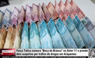 For&ccedil;a T&aacute;tica estoura  Boca da Branca  no Setor 11 e prende dois suspeitos por tr&aacute;fico de drogas em Ariquemes &ndash; V&iacute;deo