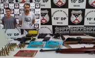 POL&Iacute;CIA CIVIL PRENDE SUSPEITOS DE HOMIC&Iacute;DIO E APREENDE ARMAS EM ABUN&Atilde;, PORTO VELHO