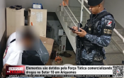 Elementos s&atilde;o detidos pela For&ccedil;a T&aacute;tica comercializando drogas no Setor 10 em Ariquemes &ndash; V&iacute;deo