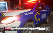 Mulher &eacute; brutalmente agredida pelo ex&ndash;marido e &eacute; socorrida para o HM em Ji&ndash;Paran&aacute; &ndash; V&iacute;deo