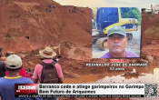 Barranco cede e atinge garimpeiros no Garimpo Bom Futuro de Ariquemes &ndash; LIVE: ESTAMOS NO AR! PROGRAMA BRONCA DA PESADA