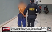 Homem que agrediu a m&atilde;e com chutes no bairro Sat&eacute;lite em Candeias do Jamari &eacute; preso pela Pol&iacute;cia Militar &ndash; V&iacute;deo