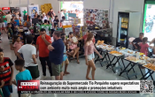 Reinaugura&ccedil;&atilde;o do Supermercado Tio Porquinho supera expectativas com ambiente muito mais amplo e promo&ccedil;&otilde;es imbat&iacute;veis &ndash; V&iacute;deo