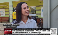 UBS Setor 06 em parceria com a APAE realizam a&ccedil;&atilde;o de vacina&ccedil;&atilde;o nos dias 25 e 26 de mar&ccedil;o &ndash; V&iacute;deo