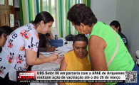 UBS Setor 06 em parceria com a APAE de Ariquemes realizam a&ccedil;&atilde;o de vacina&ccedil;&atilde;o at&eacute; o dia 26 de mar&ccedil;o &ndash; V&iacute;deo
