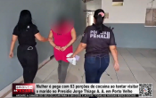 Mulher &eacute; pega com 63 por&ccedil;&otilde;es de coca&iacute;na ao tentar visitar o marido no Pres&iacute;dio Jorge Thiago A.A. em Porto Velho &ndash; V&iacute;deo