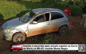 Fam&iacute;lia &eacute; socorrida ap&oacute;s ve&iacute;culo capotar na Curva da Morte na BR&ndash;421 sentido Monte Negro &ndash; V&iacute;deo