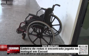 FATO INUSITADO &ndash; Cadeira de rodas &eacute; encontrada jogada no matagal em Cacoal &ndash; V&iacute;deo