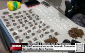 SUSPEITO E DROGAS S&Atilde;O APREENDIDOS &ndash; PATAMO estoura bocas de fumo do Comando Vermelho em Auto Paraiso &ndash; V&iacute;deo