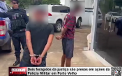 Dois foragidos da justi&ccedil;a s&atilde;o presos em a&ccedil;&otilde;es da Pol&iacute;cia Militar em Porto Velho &ndash; V&iacute;deo