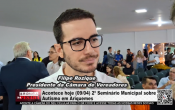 Acontece hoje (09/04) 2&ordm; Semin&aacute;rio Municipal sobre Autismo em Ariquemes &ndash; V&iacute;deo