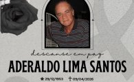 NOTA PESAR pelo Falecimento do Sr. Aderaldo Lima Santos pioneiro de Ariquemes