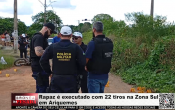 Rapaz &eacute; executado com 22 tiros na Zona Sul em Ariquemes &ndash; LIVE: ESTAMOS NO AR! PROGRAMA BRONCA DA PESADA