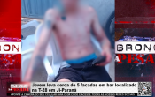 Jovem leva cerca de 5 facadas em bar localizado na T&ndash;28 em Ji&ndash;Paran&aacute; &ndash; V&iacute;deo