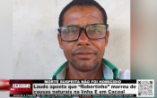 MORTE SUSPEITA N&Atilde;O FOI HOMIC&Iacute;DIO &ndash; Laudo aponta que “Robertinho” morreu de causas naturais na linha E em Cacoal &ndash; V&iacute;deo
