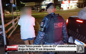 For&ccedil;a T&aacute;tica prende “Loira do CV” comercializando droga no Setor 11 em Ariquemes &ndash; LIVE: ESTAMOS NO AR! PROGRAMA BRONCA DA PESADA