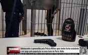 Adolescente &eacute; apreendido pela Pol&iacute;cia Militar ap&oacute;s tentar furtar estudante e ser pego pela popula&ccedil;&atilde;o na zona leste de Porto Velho &ndash; V&iacute;deo