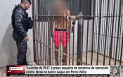 "Loirinho do PCC" &eacute; preso suspeito de tentativa de homic&iacute;dio contra idoso no bairro Lagoa em Porto Velho &ndash; V&iacute;deo