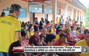Emenda parlamentar do deputado Thiago Flores beneficia a APAE no valor de R$ 300 Mil &ndash; V&iacute;deo