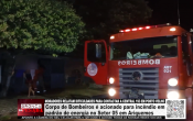 Corpo de Bombeiros &eacute; acionado para inc&ecirc;ndio em padr&atilde;o de energia no Setor 05 em Ariquemes &ndash; V&iacute;deo