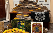 PF, BPFRON e PRF apreendem cerca de 300 kg de drogas em opera&ccedil;&atilde;o no Rio Madeira