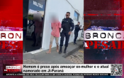 Homem &eacute; preso ap&oacute;s amea&ccedil;ar ex mulher e o atual namorado em Ji&ndash;Paran&aacute; &ndash; V&iacute;deo
