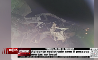 TRAG&Eacute;DIA RO 479 EM ROND&Ocirc;NIA Acidente registrado com 5 pessoas mortas no local &ndash; V&iacute;deo