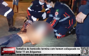 Tentativa de homic&iacute;dio termina com homem esfaqueado no Setor 11 em Ariquemes &ndash; LIVE: ESTAMOS NO AR! PROGRAMA BRONCA DA PESADA