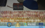 ARIQUEMES: PATAMO DO 7&ordm; BPM APREENDE DROGAS E CONDUZ SUSPEITOS POR TR&Aacute;FICO