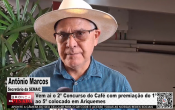 Vem ai o 2&ordm; Concurso do Caf&eacute; com premia&ccedil;&atilde;o do 1&ordm; ao 5&ordm; colocado em Ariquemes &ndash; V&iacute;deo
