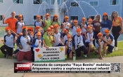 Passeata da campanha Fa&ccedil;a Bonito mobiliza Ariquemes contra a explora&ccedil;&atilde;o sexual infantil &ndash; V&iacute;deo