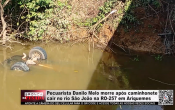 Pecuarista Danilo Melo morre ap&oacute;s caminhonete cair no rio S&atilde;o Jo&atilde;o na RO&ndash;257 em Ariquemes &ndash; V&iacute;deo