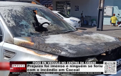 FOGO EM VE&Iacute;CULO NO CENTRO DA CIDADE &ndash; Preju&iacute;zo foi imenso e ningu&eacute;m se feriu com o inc&ecirc;ndio em Cacoal &ndash; V&iacute;deo