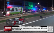 ULTRAPASSAGENS PERIGOSAS &ndash; Motociclista morre em colis&atilde;o na BR&ndash;364 em Cacoal &ndash; V&iacute;deo