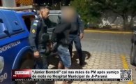 “J&uacute;nior Bombril” cai nas m&atilde;os da PM ap&oacute;s sumi&ccedil;o de moto no Hospital Municipal de Ji Paran&aacute; &ndash; V&Iacute;DEO
