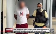 Opera&ccedil;&atilde;o da Pol&iacute;cia Civil prende tr&ecirc;s suspeitos de homic&iacute;dio e tentativa de execu&ccedil;&atilde;o em Ji&ndash;Paran&aacute; &ndash; V&Iacute;DEO   