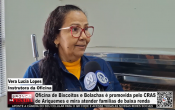 Oficina de Biscoitos e Bolachas &eacute; promovida pelo CRAS de Ariquemes e mira atender fam&iacute;lias de baixa renda &ndash; V&iacute;deo