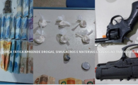 ARIQUEMES: FOR&Ccedil;A T&Aacute;TICA APREENDE DROGAS, SIMULACROS E MATERIAIS LIGADOS AO TR&Aacute;FICO DURANTE A&Ccedil;&Atilde;O POLICIAL