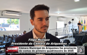 C&acirc;mara Municipal de Ariquemes faz presta&ccedil;&atilde;o de contas do primeiro quadrimestre de 2026 &ndash; V&iacute;deo