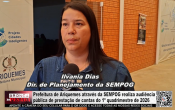 Prefeitura de Ariquemes atrav&eacute;s da SEMPOG realiza audi&ecirc;ncia p&uacute;blica de presta&ccedil;&atilde;o de contas do 1&ordm; quadrimestre de 2026 &ndash; V&iacute;deo