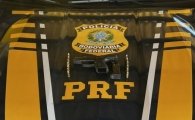 PRF em Rond&ocirc;nia apreende pistola calibre 9mm em Pimenta Bueno/RO