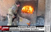 INCINERA&Ccedil;&Atilde;O DE DROGAS Pol&iacute;cia Civil incinera 675 quilos de drogas apreendidas em combate ao tr&aacute;fico &ndash; V&iacute;deo