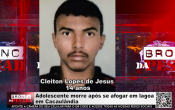 Adolescente morre ap&oacute;s se afogar em lagoa em Cacaul&acirc;ndia &ndash; V&iacute;deo