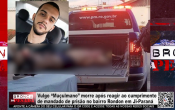 Vulgo "Mu&ccedil;ulmano" morre ap&oacute;s reagir ao cumprimento de mandado de pris&atilde;o no bairro Rondon em Ji&ndash;Paran&aacute; &ndash; V&iacute;deo