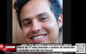 Menor de 17 anos assumiu a autoria do homic&iacute;dio e inc&ecirc;ndio ocorrido em Cacoal &ndash; V&iacute;deo