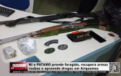 NI e PATAMO prendem foragido, recuperam armas roubas e apreendem drogas em Ariquemes &ndash; LIVE: ESTAMOS NO AR! PROGRAMA BRONCA DA PESADA