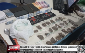 PATAMO e For&ccedil;a T&aacute;tica desarticulam pontos de tr&aacute;fico, apreendem entorpecentes e prendem suspeitos em Ariquemes &ndash; LIVE: ESTAMOS NO AR! PROGRAMA BRONCA DA PESADA