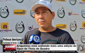 Ariquemes est&aacute; sediando mais uma edi&ccedil;&atilde;o do Open de T&ecirc;nis de Quadra &ndash; V&iacute;deo